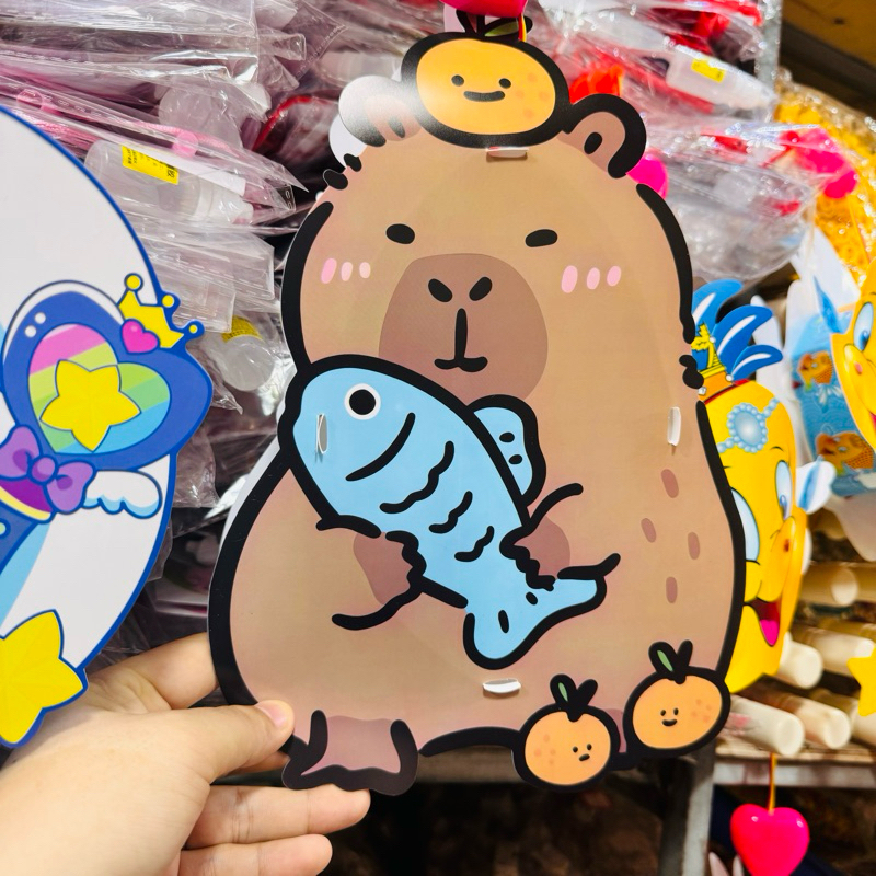 Lồng Đèn Trung Thu 2 Mảnh Kuromi Melody Capybara Có Đèn Và Nhạc Hình Nhân Vật Hoạt Hình Dễ Thương