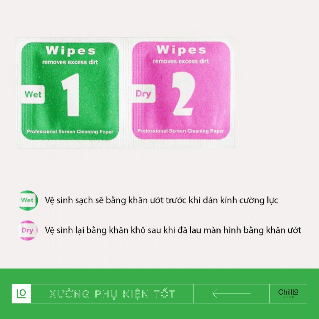 Bộ Giấy Khăn Lau Vệ Sinh 2 Miếng Ướt Khô CHÍNH HÃNG WIPES - Vệ ...