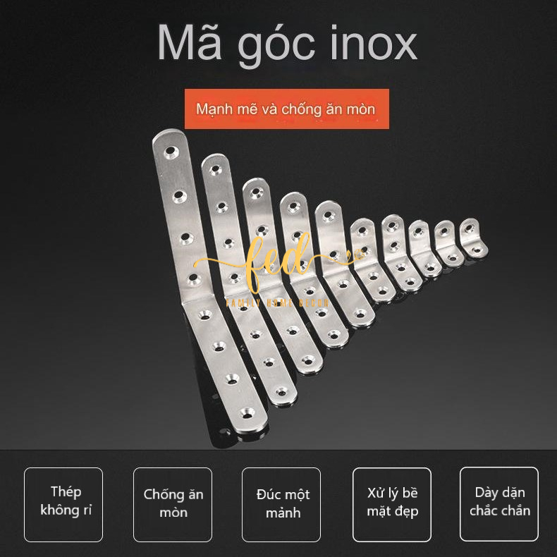 (Combo 10 cái) Pát ke góc chữ L, pát thẳng, pát ke chữ T và góc vuông ...