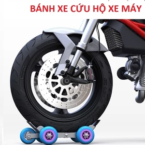 Bánh Xe Cứu Hộ Xe Máy Bánh Xe Trợ Lực Đẩy Xe Máy Thủng Xăm, Thủng Lốp, Xì Hơi, Bể Bán Phòng Khi Bánh Xẹp