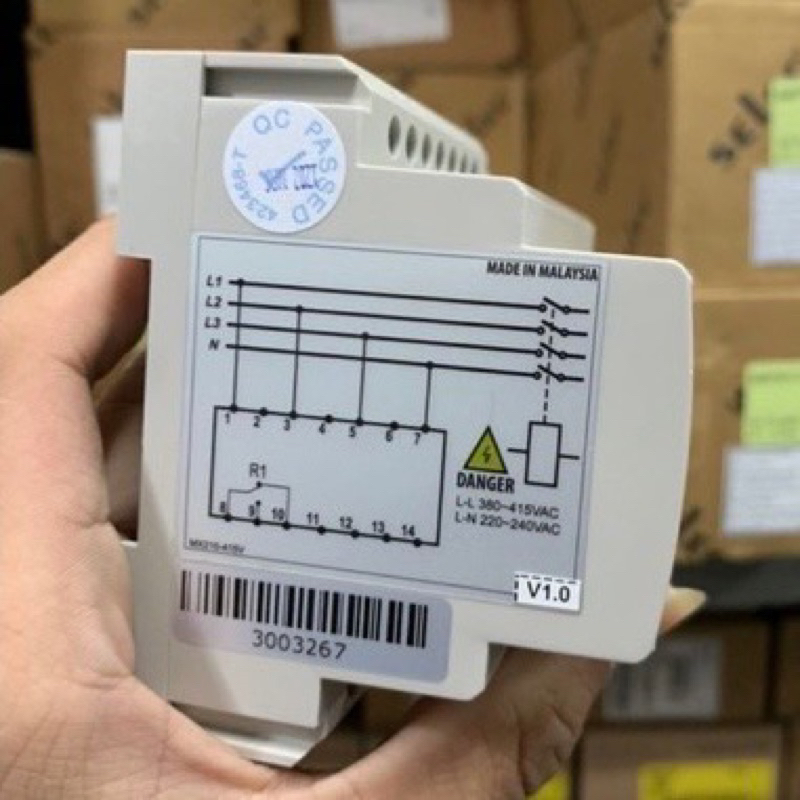 Rơ-le bảo vệ điện áp MU 250-415V MIKRO | Shopee Việt Nam