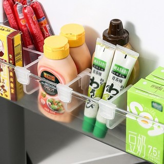 Set 10 Tấm Chia Ngăn Tủ Lạnh Bằng Nhựa Màu Trắng Chất Lượng Cao, Miếng Chia Ngăn Sắp Xếp Gọn Gàng Sạch Sẽ 88493