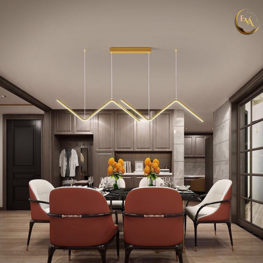 Đèn thả bàn ăn EVA APTH1201 dài 90cm trang trí phòng khách, phòng ăn hiện đại bảo hành 24 tháng