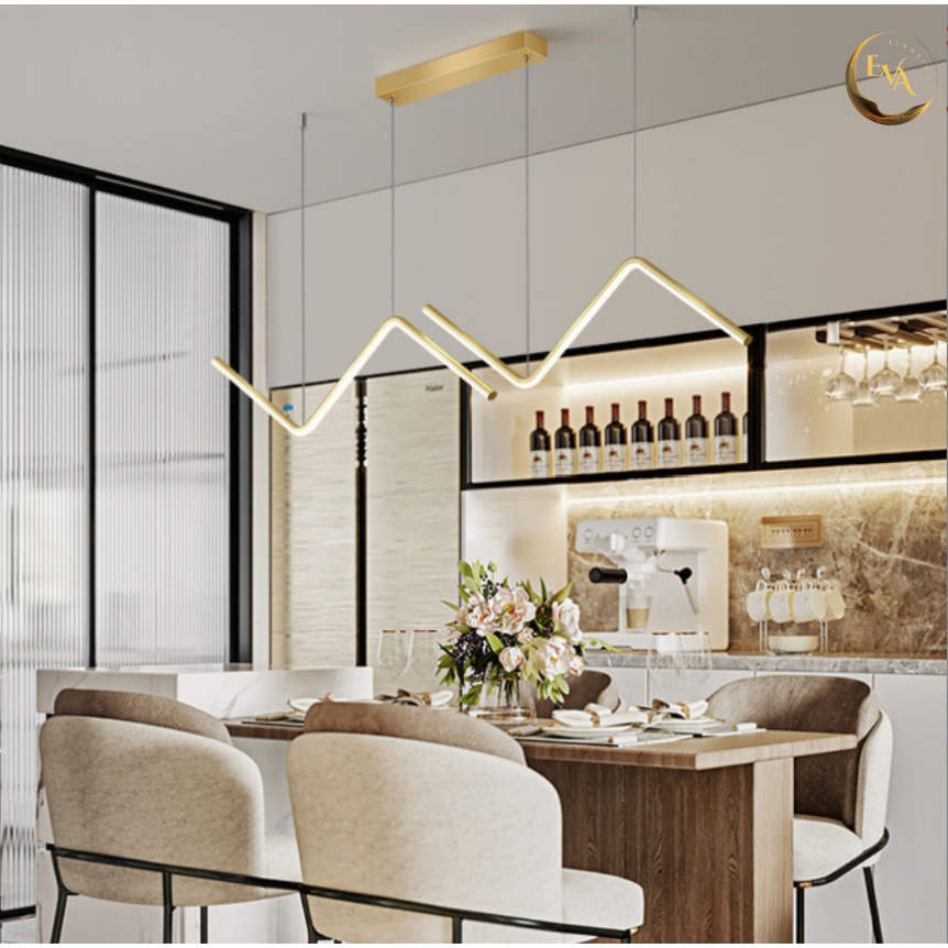 Đèn thả bàn ăn EVA APTH1201 dài 90cm trang trí phòng khách, phòng ăn hiện đại bảo hành 24 tháng