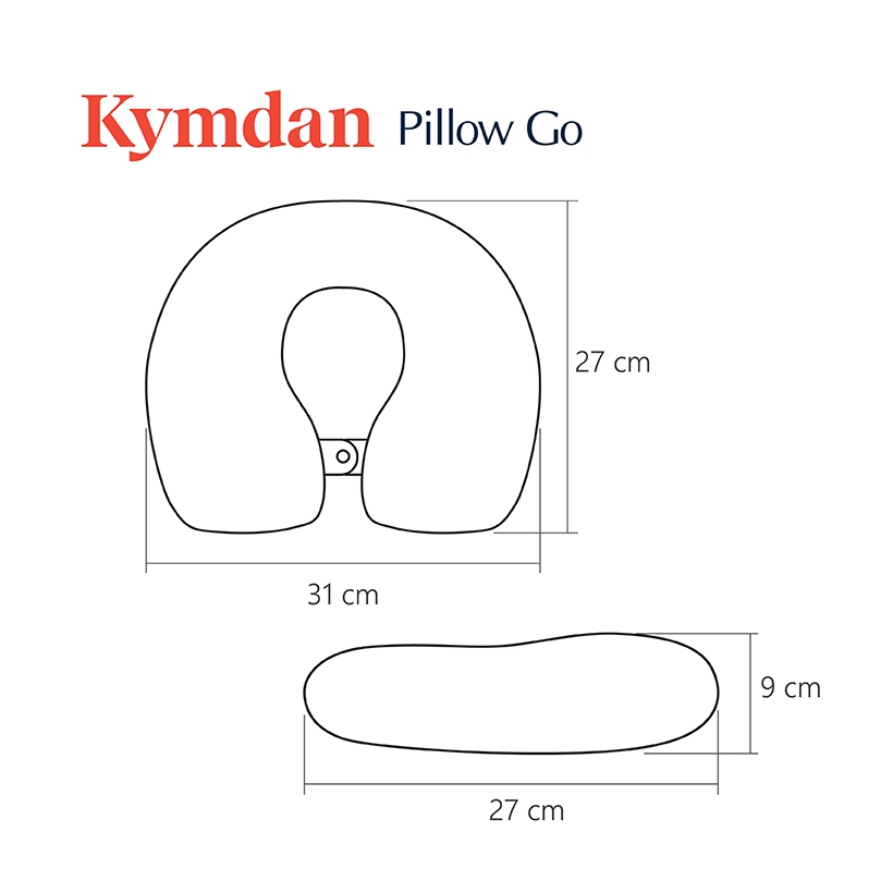 Ảnh Gối cao su thiên nhiên Kymdan Pillow GO 1