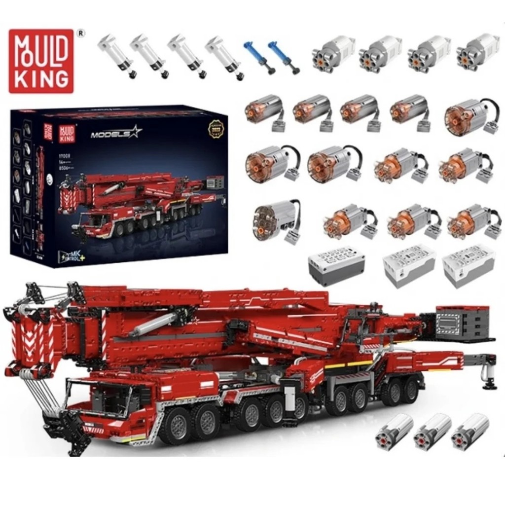 Mould King 17007 17008 Đồ chơi lắp ráp mô hình xe cần cẩu Ultimate ...