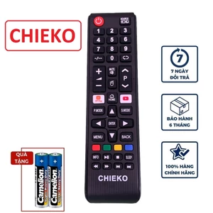 Điều khiển tivi Chieko các dòng Smart/LED/LCD, remote chieko tv hàng chính hãng