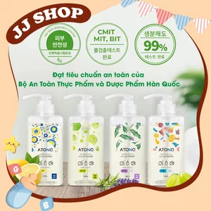 Nước Rửa Bình Sữa, Rau Củ, Chén Bát ATONO2 Thuần Chay - Nội Địa Hàn Quốc
