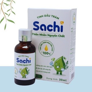 Tinh Dầu Tràm Nguyên Chất Sachi 30ml Giúp Làm Ấm Cơ Thể, Giảm Chướng Bụng, Đầy Hơi, An Toàn Cho Trẻ Sơ Sinh và Trẻ Nhỏ