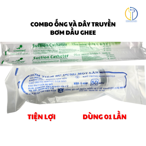 Combo Ống + Dây truyền bơm dầu GHEE
