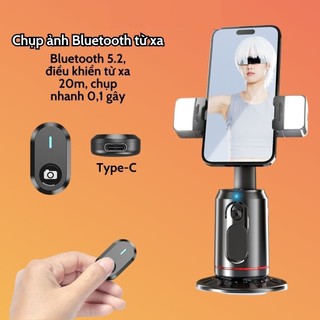 Gimbal Q02  Tự Động Xoay 360 Độ Theo Người,Giá Đỡ Điện Thoại Chống Rung Quay Video vlog Livestream