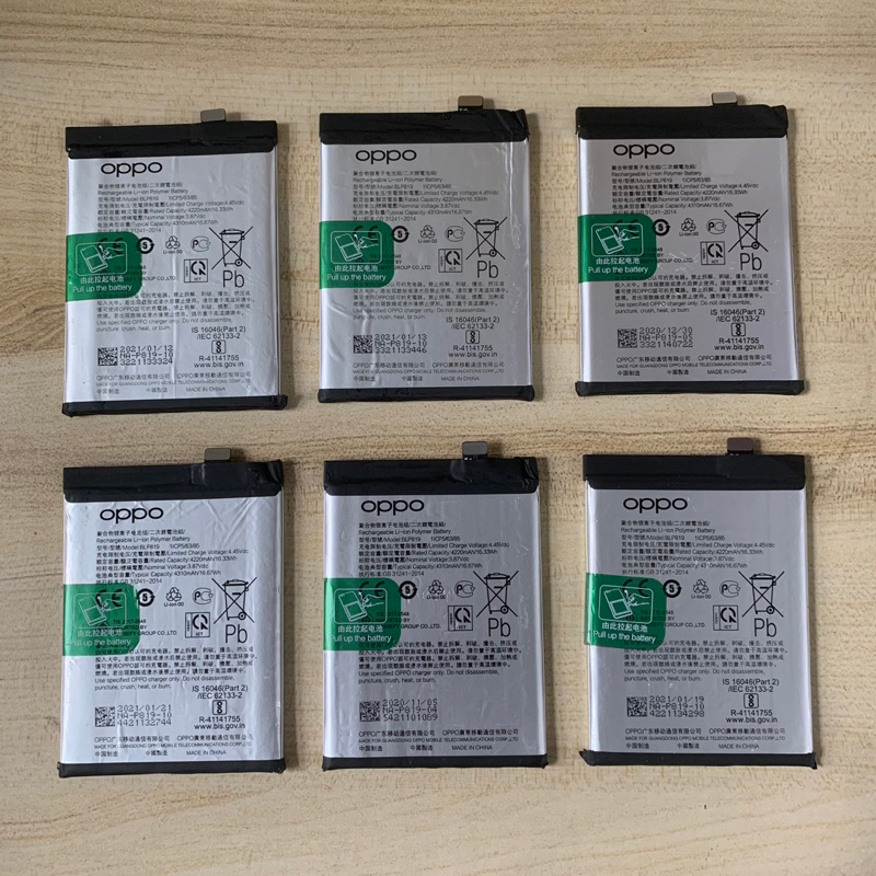 Batteria Per Oppo A94 5G / Reno 5 / Reno 6 - 4310mAh - Ricambio Originale BLP819 - Con Kit Di Strumenti - Foto 8