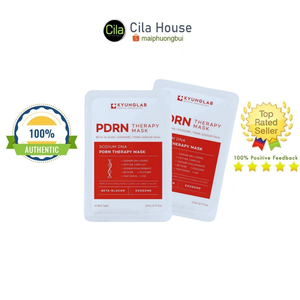 Mặt Nạ Căng Bóng Và Trẻ Hóa Da KyungLab PDRN Therapy Mask 23ML - Cila House
