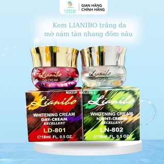 Com Bo Kem Trắng Da LIANNIBO  Dưỡng Ẩm Mờ Nám Tàn Nhang Đốm Nâu.18mg