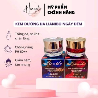 Com Bo Kem Trắng Da LIANNIBO  Dưỡng Ẩm Mờ Nám Tàn Nhang Đốm Nâu.18mg