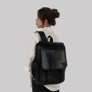 Balo CONMAS Brand - Balo da Pu nắp gập Unisex