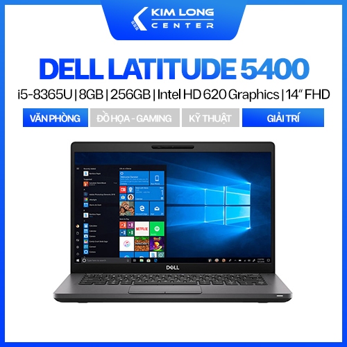 Dell Latitude 5400 : i5-8365U | 8GB RAM | 256GB SSD | Intel HD 620 ...