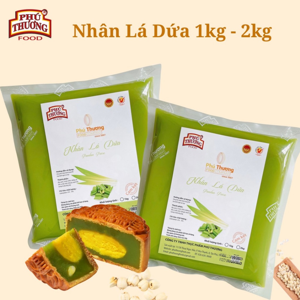 Nhân lá dứa Phú Thương (Ít ngọt)