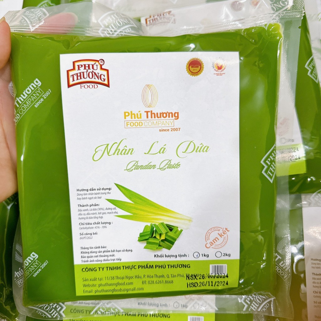 Nhân lá dứa Phú Thương (Ít ngọt)