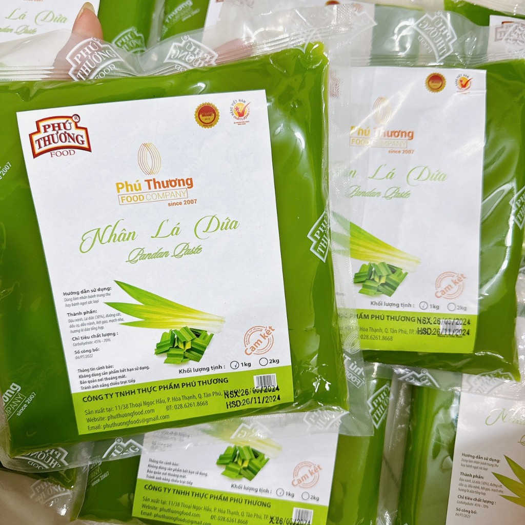 Nhân lá dứa Phú Thương (Ít ngọt)