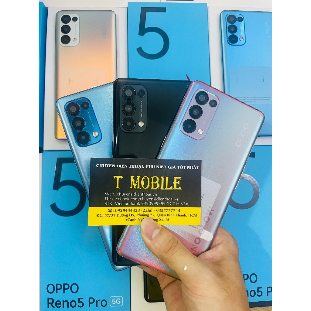 [Chính hãng] Điện thoại Oppo Reno5 Pro 5G 8GB/128GB nguyên zin đẹp keng ...