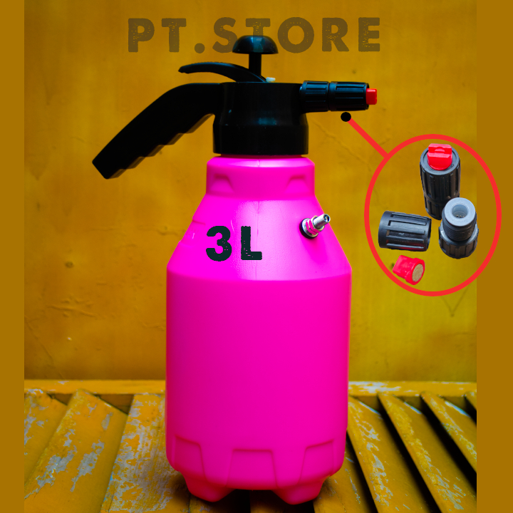 BÌNH PHUN BỌT TUYẾT CẦM TAY 2L - 3L - 4L - 8L DUDACO - ĐÃ GẮN VÒI TẠO BỌT - GẴN THÊM VAN BƠM HƠI