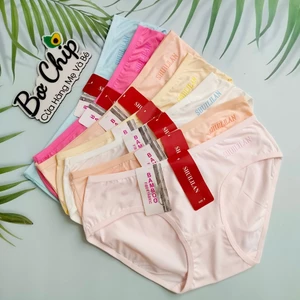 Quần lót nữ thun cotton kháng khuẩn 45-57kg mềm mại co dãn 4 chiều thấm hút mồ hôi - 3264 Bơ Chip