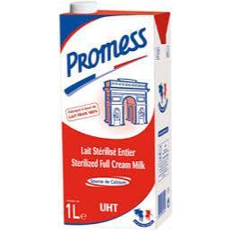 Sữa Tươi Pháp Promess (Hộp 1L) - Nguyên Chất, Dinh Dưỡng