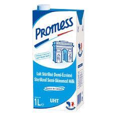 Sữa Tươi Pháp Promess (Hộp 1L) - Nguyên Chất, Dinh Dưỡng