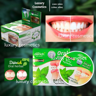 Kem đánh răng Oral Heabal Thái Lan, dùng cho người niềng răng, trắng răng thơm miệng, thảo dược