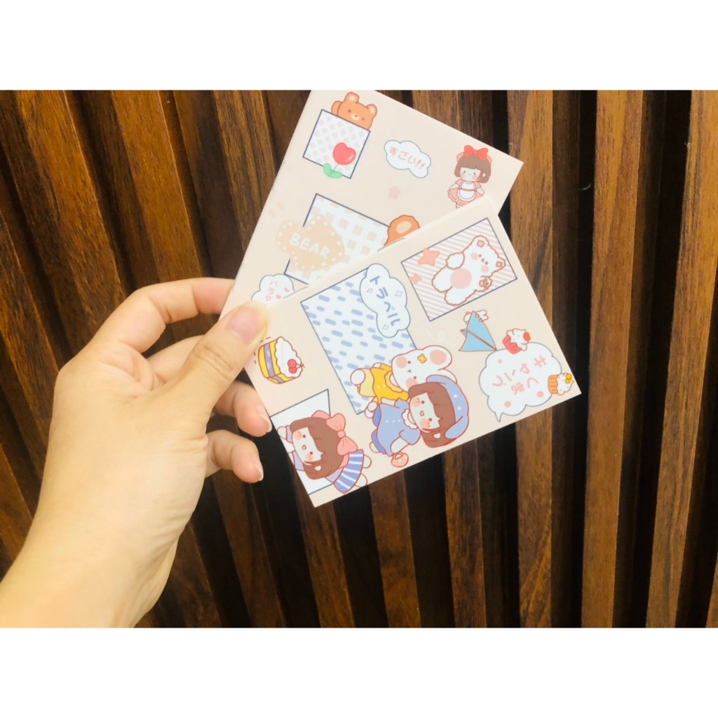 Sổ tay mini kẻ ngang,sổ tay nhiều hình dẽ thương,mua làm quà tặng cho học sinh,(hình ngẫu nhiên)