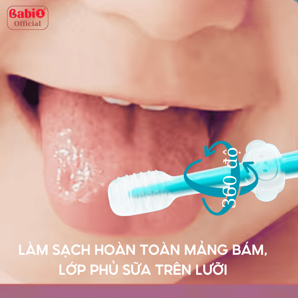 Rơ Lưỡi Cho Bé Babi1 Set [Bộ] 3 Rơ Lưỡi, Nướu Lợi Và Bàn Chải Đánh Răng Silicon Cho Trẻ Sơ Sinh
