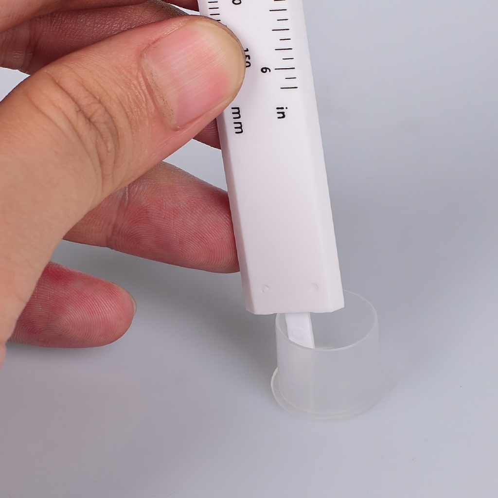 Thước Kẹp,Thước Kéo Đo Lông Mày Bằng Nhựa 150mm