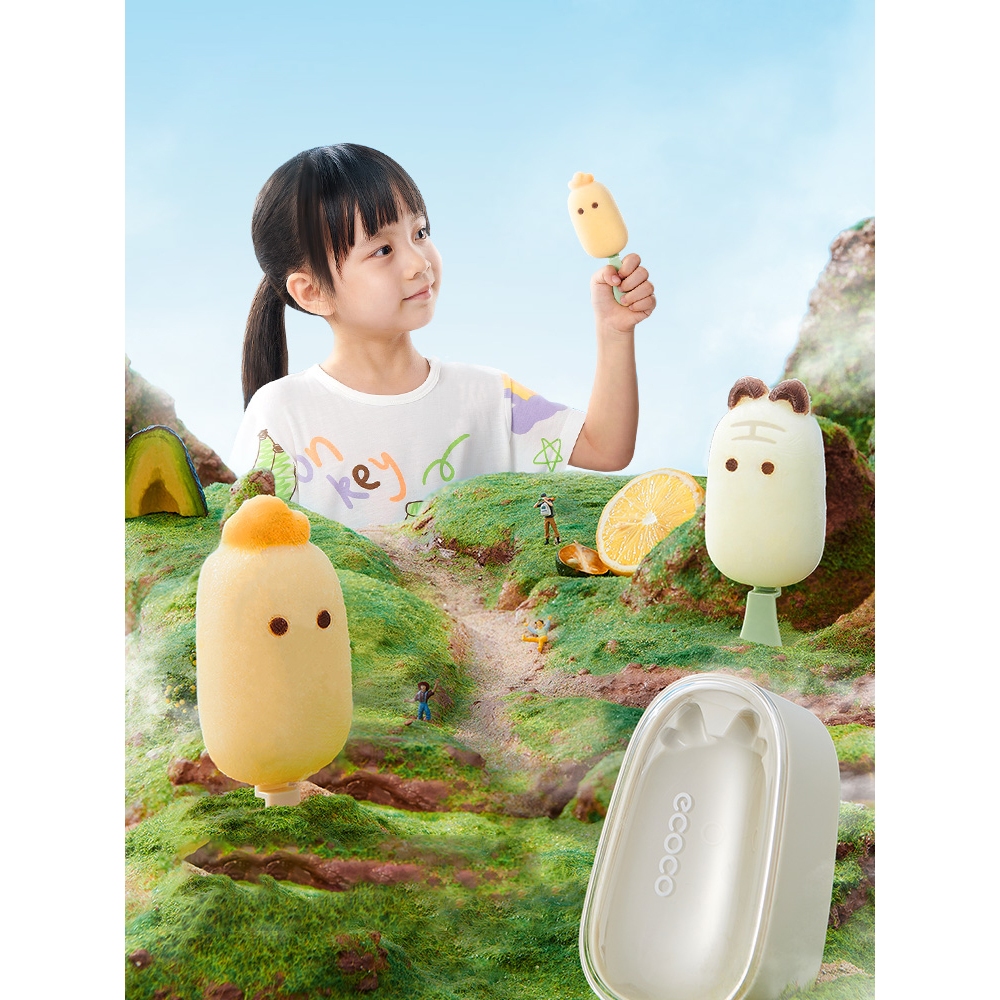 Khuôn Làm Kem, Khay Làm Thạch ECOCO Hình Con Vật, Dụng Cụ Làm Kem Tại Nhà Cao Cấp Mẫu Mới E23168 | BigBuy360 - bigbuy360.vn