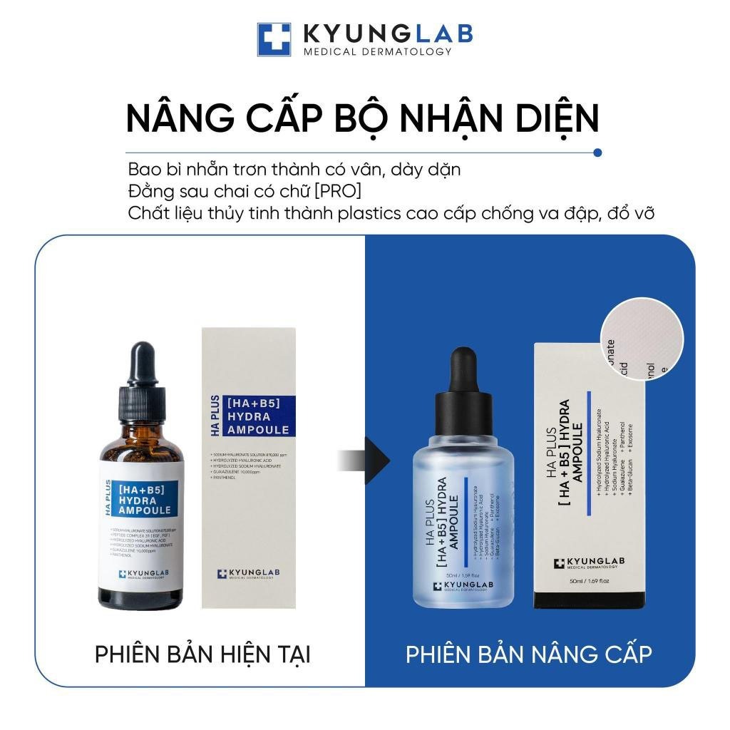 Serum HA B5 KyungLab dưỡng ẩm cấp ẩm phục hồi da 50ml