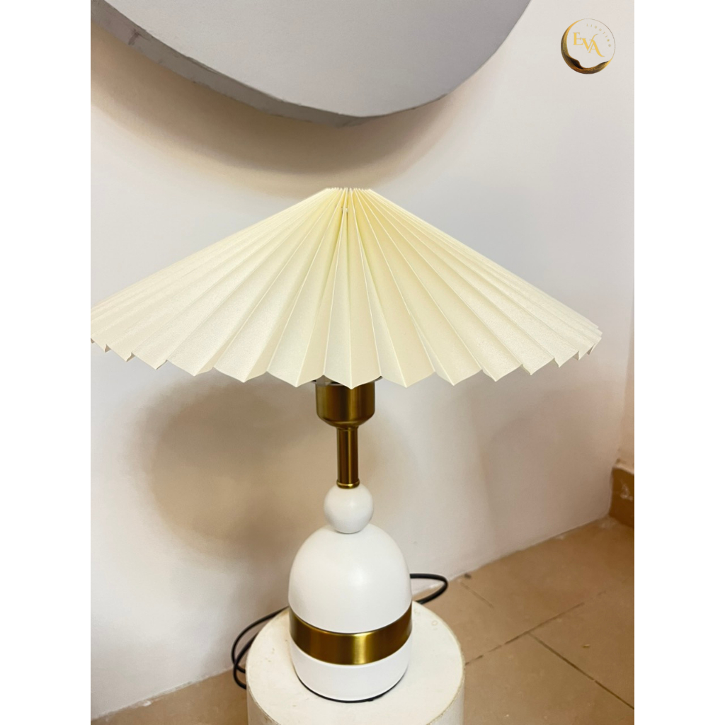 Đèn bàn Đèn Decor  EVA1005 trang trí phòng khách, phòng ngủ, bàn làm việc sang trọng bảo hành 12 tháng