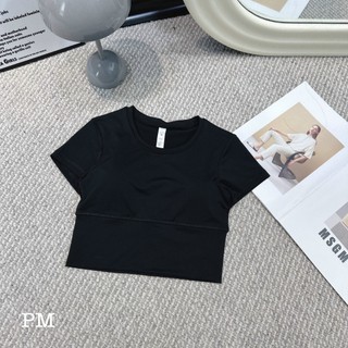 Aó tập gym yoga aerobic thể thao nữ áo bra kèm mút chất liệu thun poly thoáng mát thấm hút mồ hôi