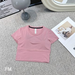 Aó tập gym yoga aerobic thể thao nữ áo bra kèm mút chất liệu thun poly thoáng mát thấm hút mồ hôi