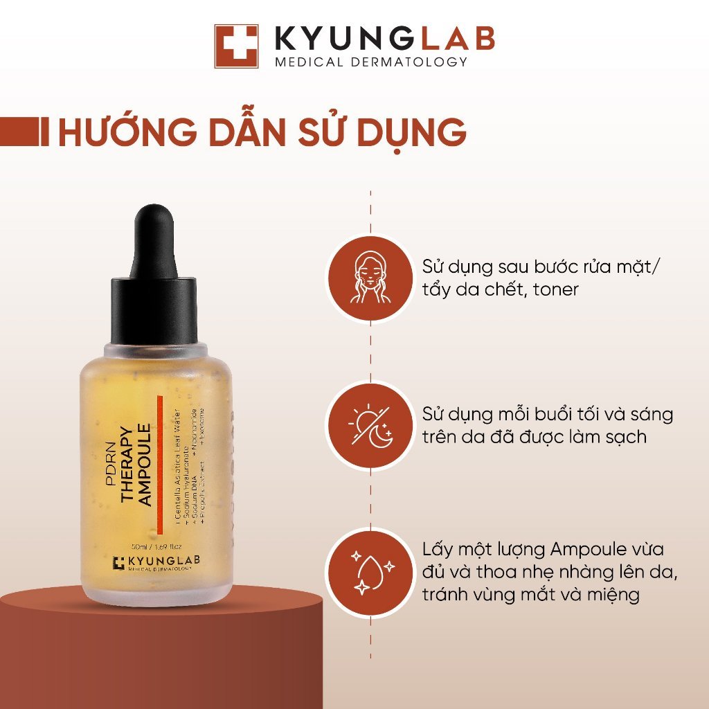 Serum tế bào gốc PDRN KyungLab chống lão hoá trẻ hoá da bản nâng cấp 50ml