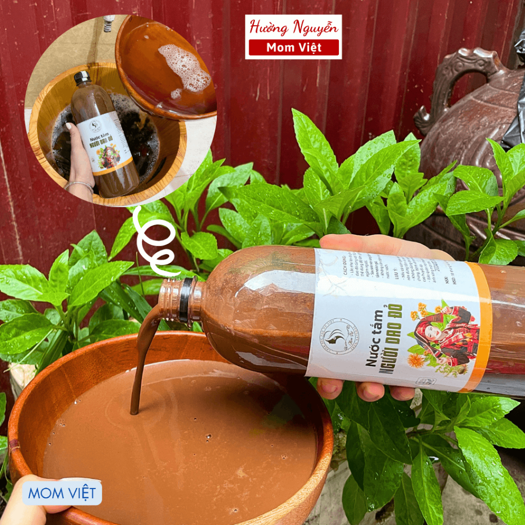 1LÍT NƯỚC TẮM DAO ĐỎ SAU SINH ( LOẠI CAO CẤP )