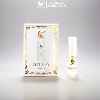 Gift Test Nước Hoa Nữ Natural Rose 3ML - K3 Perfume