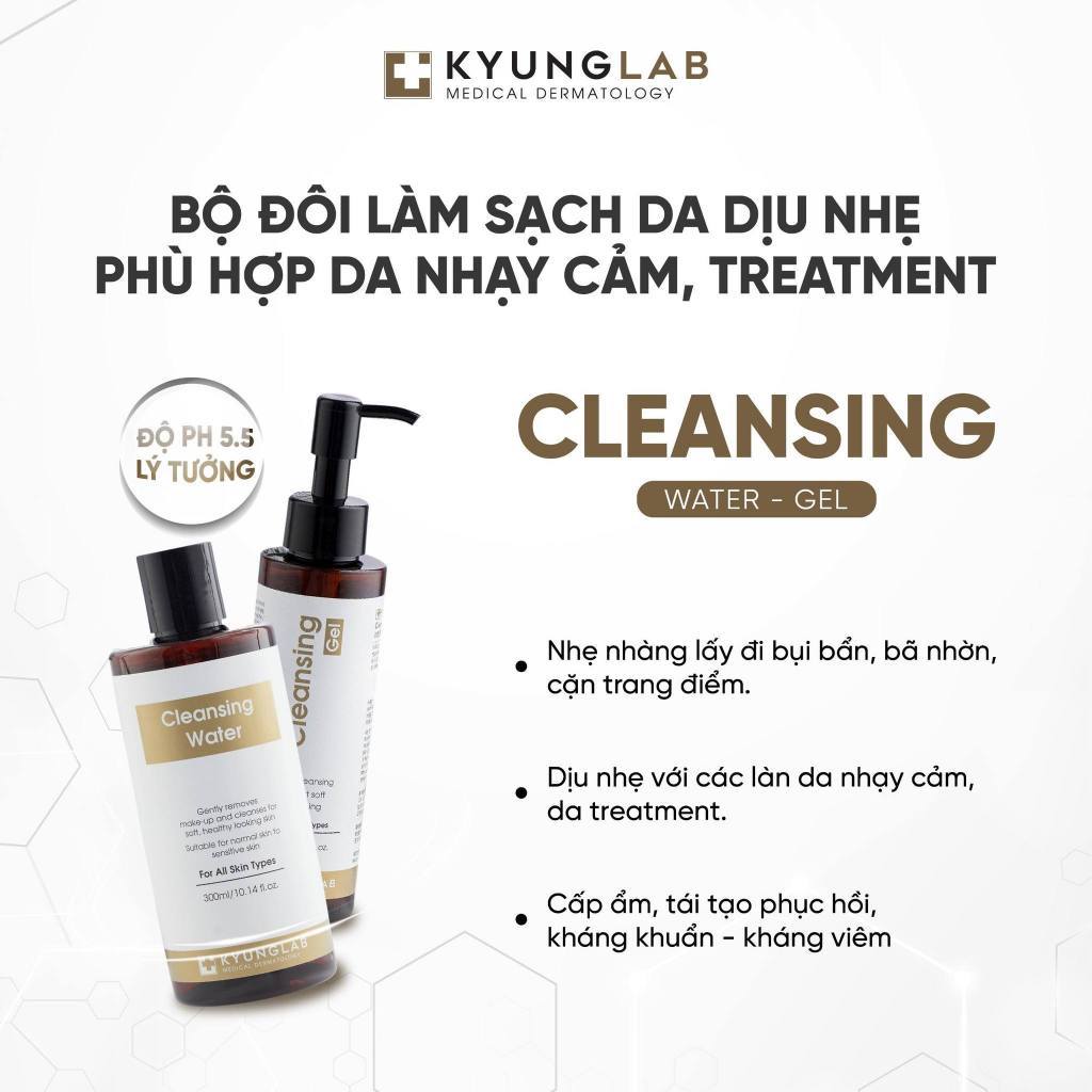 Sữa rửa mặt KyungLab Cleansing Gel 150ml làm sạch sâu dịu nhẹ không khô da