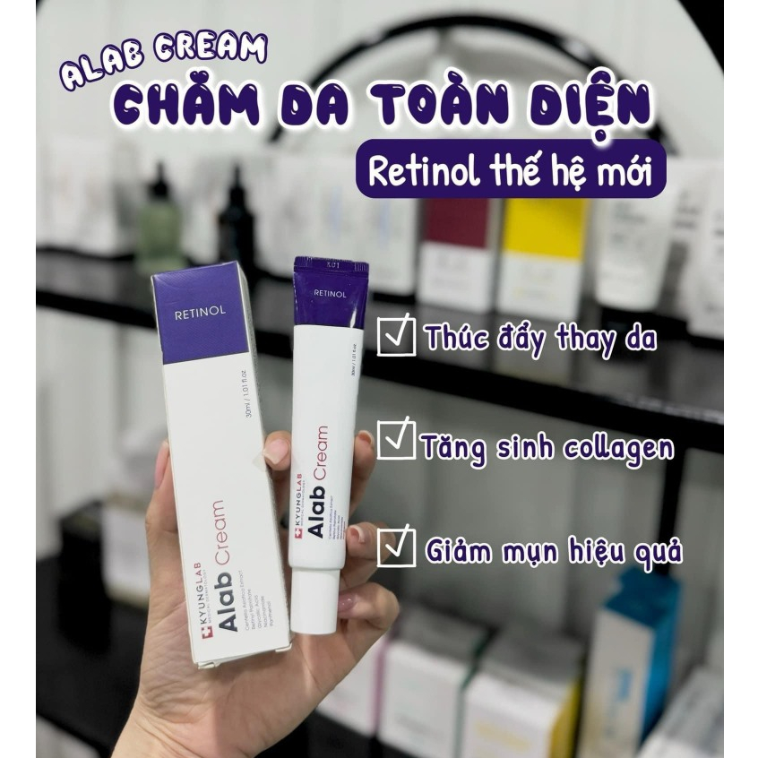 Kem retinol KyungLab Alab Cream 30ml tái tạo trẻ hoá làn da