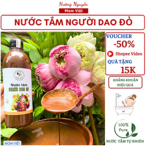 500ML NƯỚC TẮM DAO ĐỎ SAU SINH ( LOẠI CAO CẤP )