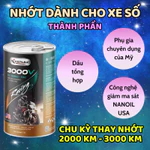 Thùng nhớt xe số giá sỉ KEPLER 3000V SN 10W40 (1.2L), dầu tổng hợp ESTER + PAO, êm bốc, mát, giảm ma sát, giảm mài mòn — ảnh 2