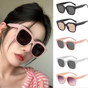 Kính mắt râm mát thời trang nữ nam mắt kính chống tia UV siêu hot hit phong cách retro Hàn Quốc đẹp cá tính ABICA 330