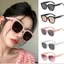 Kính mắt râm mát thời trang nữ nam mắt kính chống tia UV siêu hot hit phong cách retro Hàn Quốc đẹp cá tính ABICA 330