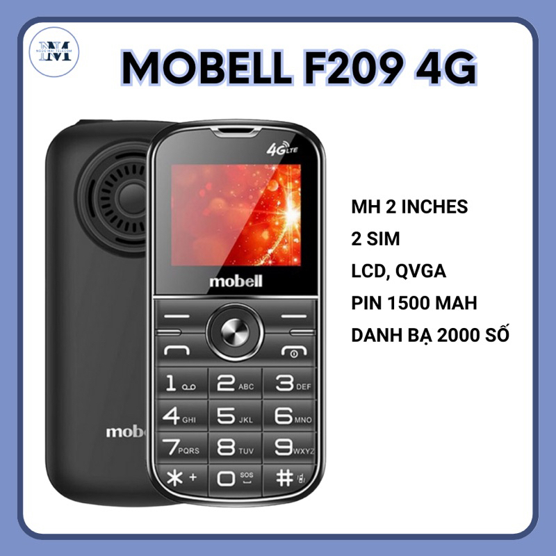 Điện thoại Mobell F209 4G - Chính Hãng | Shopee Việt Nam