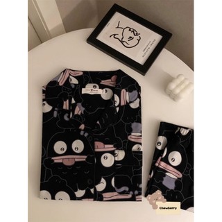 Bộ Pijama, Đồ Bộ Mặc Nhà Nữ Dáng Cộc Hoạt Hình Dễ Thương Mùa Hè