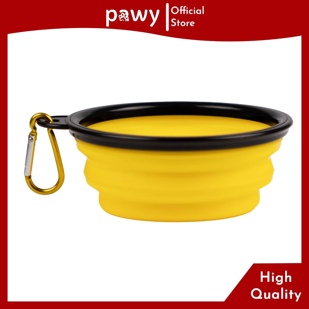 Ảnh Tô Đựng Thức Ăn, Nước Gấp Gọn Cho Thú Cưng Pawy Bằng Silicone - Dog & Cat Collapsible Bowl - Nhiều Màu 2